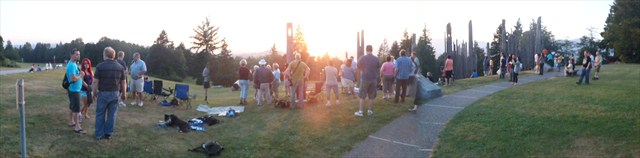 MV Geocaching event at Burnaby Mountain Park